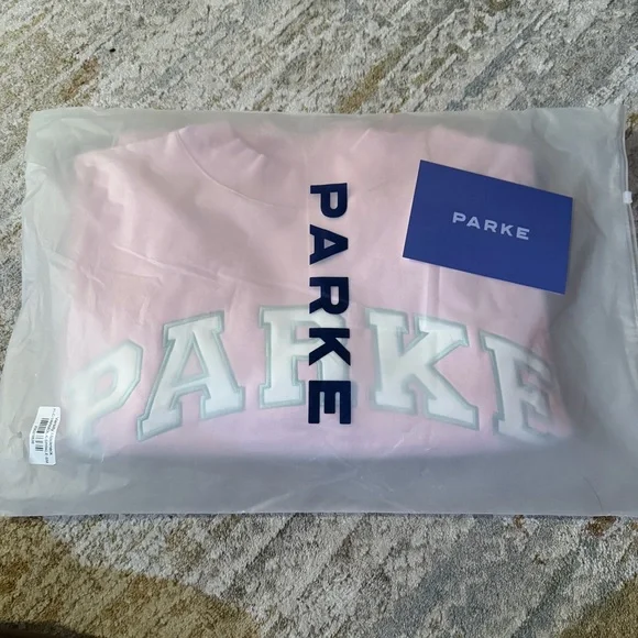 PARKE Varsity Mockneck Sprinkle NWT - Picture 2 of 6